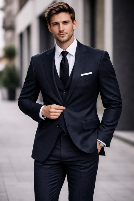 The Azure Blue Elite Twill |TORINO Super 130’s Superfine | Wool Rich Blend Suiting