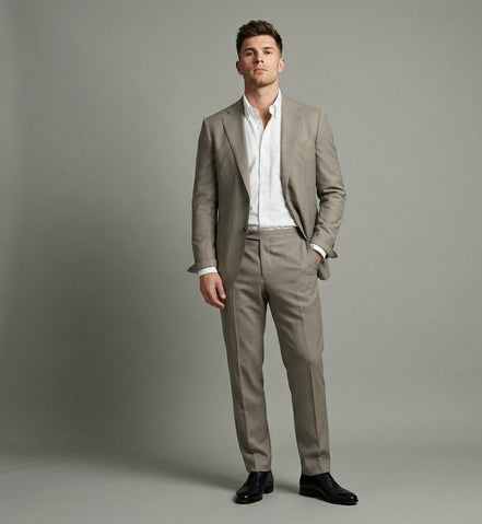 The Camel | Serge | Super 120's | Woolmark Certified | Luxury Gift Boxed