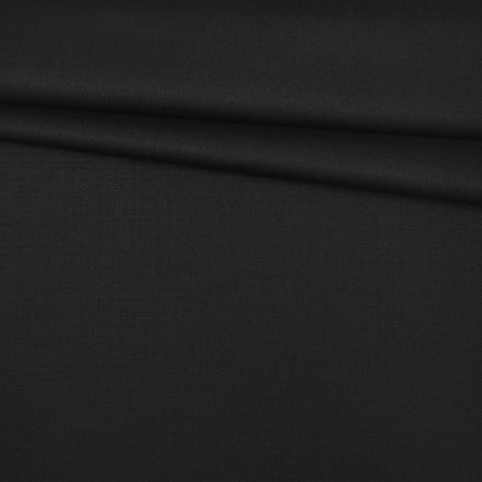 The Navy Distinction | Linear Twill | Superfine 120's Merino Wool-Lycra Suiting