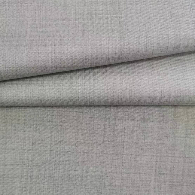 The Sterling Grid | Precision Linear Twill | Superfine 120's Merino Wool-Lycra Suiting