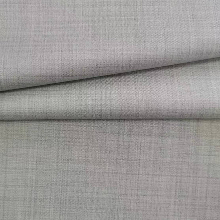 The Sterling Grid | Precision Linear Twill | Superfine 120's Merino Wool-Lycra Suiting