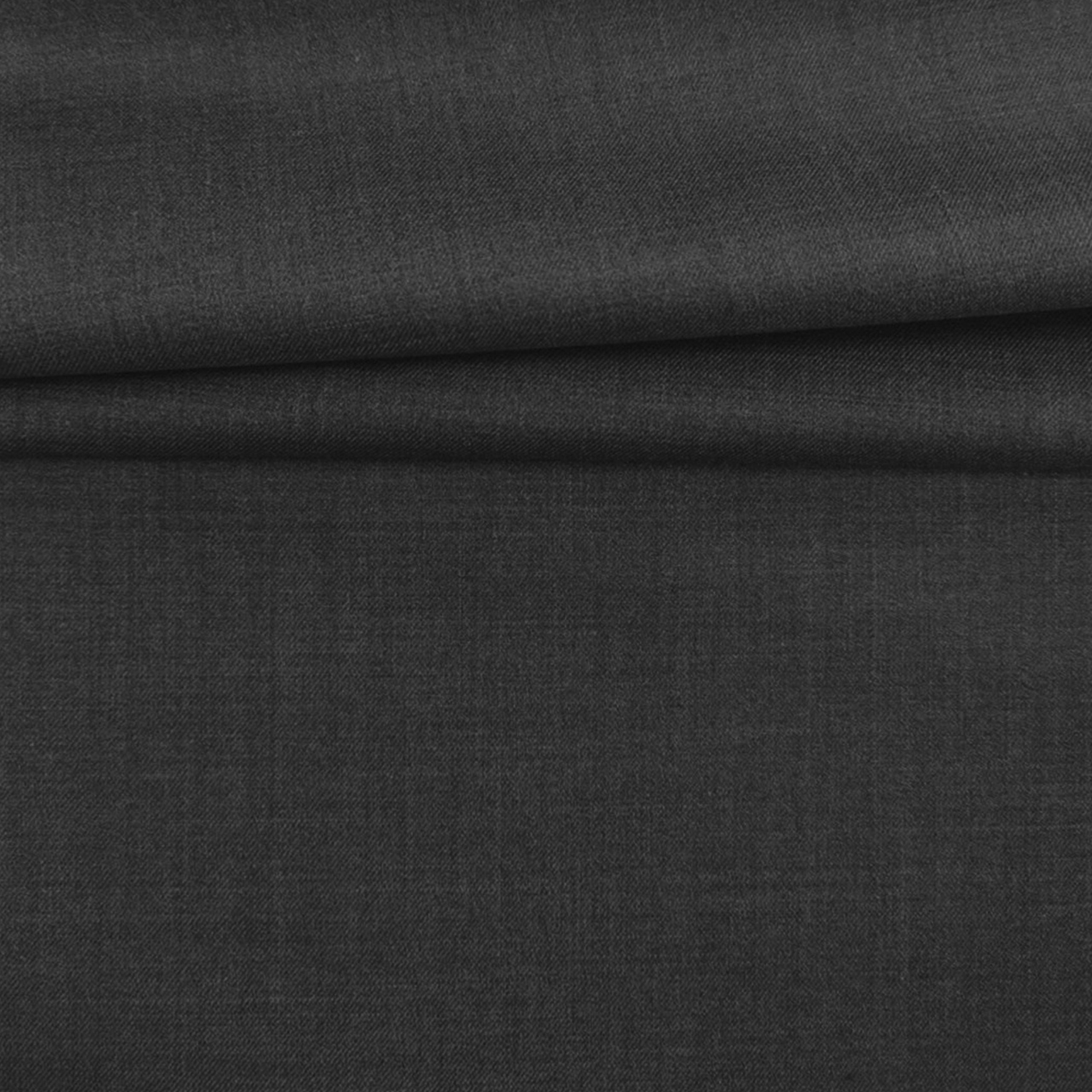The Ash Grey | Precision Linear Twill | Superfine 120's Merino Wool-Lycra Suiting