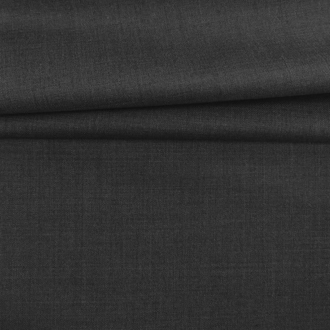 The Ash Grey | Precision Linear Twill | Superfine 120's Merino Wool-Lycra Suiting