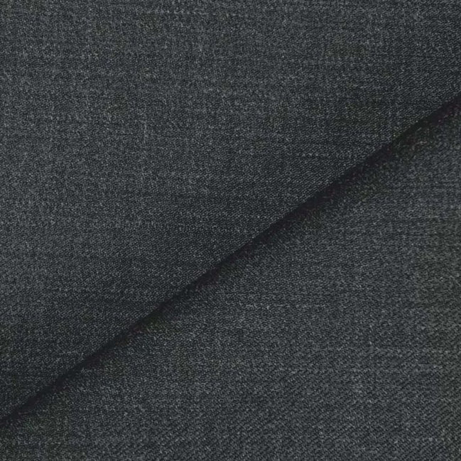 The Anthracite | Solid Twill | Super 110's | Woolmark Certified | Luxury Gift Boxed