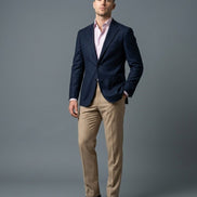 The Midnight Blue | Twill | Super 120's | Woolmark Certified | Luxury Gift Boxed